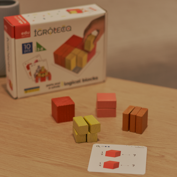 УЦІНКА! Розвивальна іграшка кубики Частини і ціле 900460_1 фото
