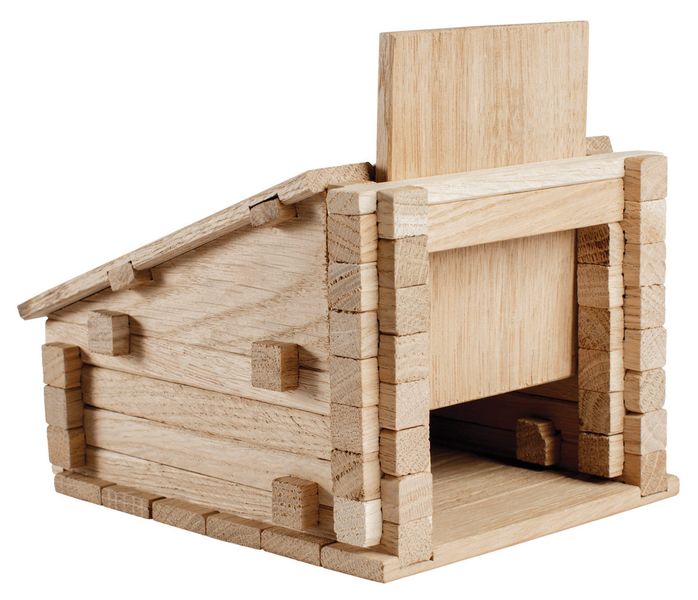 Конструктор дерев'яний для дітей Гараж 2в1 900262 фото