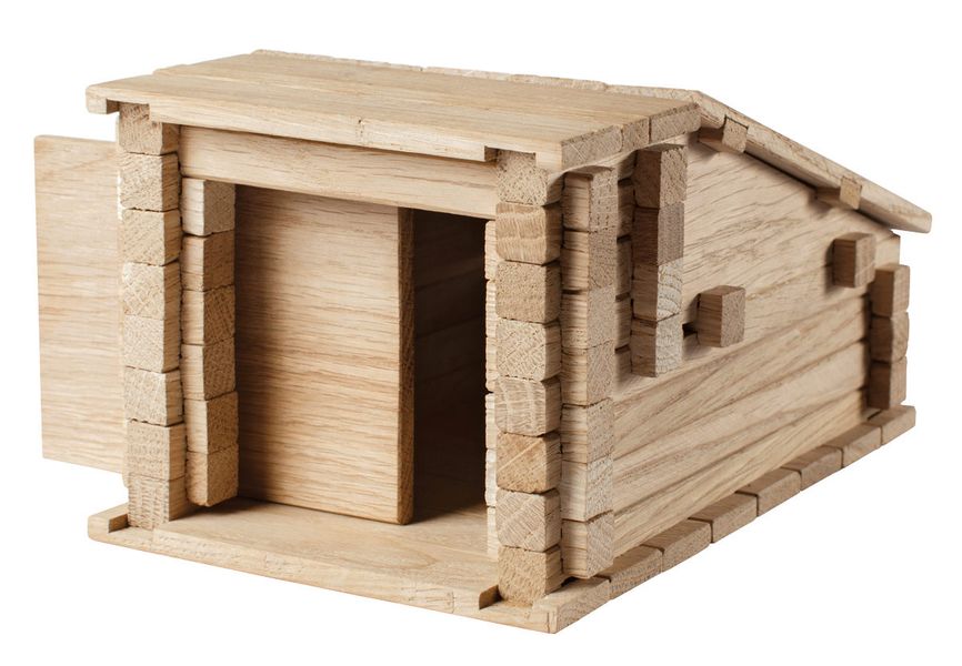 Конструктор дерев'яний для дітей Гараж 2в1 900262 фото