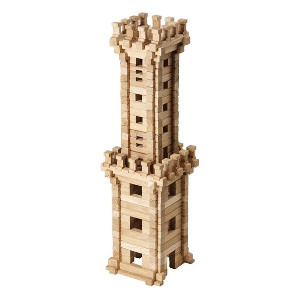 Конструктор дерев'яний Вежа 213 деталей 900330 фото